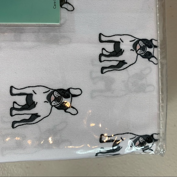 Whimsical Hotel sheets TWIN QUEEN French Bulldog - Picture 6 of 8